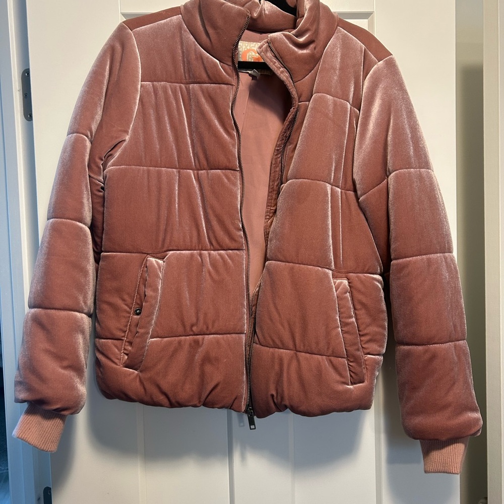 Gianni Bini Mauve Puffer Jacket